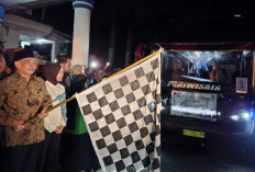 Bupati Bursah Zarnubi Lepas Keberangkatan 281 Jamaah Calon Haji Tahun 2026