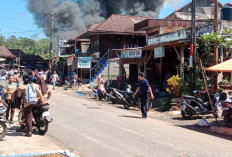 Luka di Lingge: Kobaran Api Hanguskan Belasan Rumah, Kerugian Capai Rp4,5 Miliar