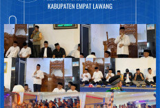 Kepala BNNK Empat Lawang Hadiri Pelepasan Calon Jemaah Haji Kabupaten Empat Lawang