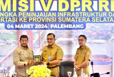 Tim Kunjungan Kerja Reses Komisi V DPR RI Mengunjungi Infrastruktur dan Fasilitas Pembangunan di Palembang