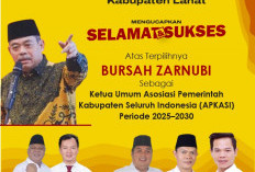 Fraksi Gerindra Lahat Ucapkan Selamat atas Terpilihnya Bursah Zarnubi sebagai Ketua Umum APKASI
