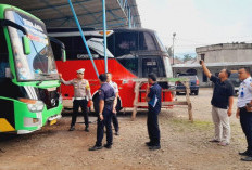 Angkutan Umum Diperiksa Satlantas Polres dan Dishub Pagaralam 