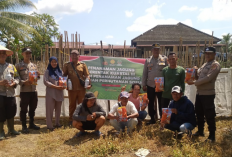 Sinergi Pemkab dan Polsek Kikim Timur, Petani Bungamas Terima Bantuan Pertanian