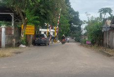 Tiga Titik Palang Pintu Kereta Api Baru Lengkap Dengan Pos Jaga di Lahat, Pengendara Diimbau Ini