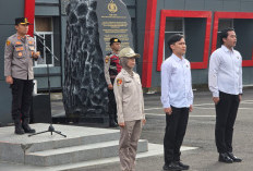 Kapolres Lahat Tekankan Disiplin dan Pelayanan Humanis