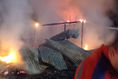 Rumah Milik Pensiunan PNS Ludes Terbakar di Pagar Agung