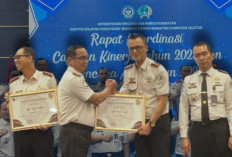 Lapas Lahat Raih Predikat Terbaik II se-Sumsel, Rakor Capaian Kinerja 2025 dan Rencana Aksi 2026