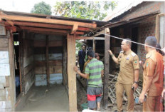 Pj Bupati Empat Lawang Cek Langsung Warga Yang Terdampak Angin Puting Beliung