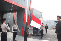 Suasana Haru dan Khidmat Warnai Upacara HUT ke-80 RI di Mapolres Lahat
