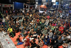 Ribuan Jemaah Padati Pelataran Majid Kota Pagar Alam