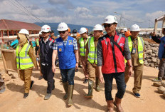 Bupati Empat Lawang Tinjau Pembangunan Sekolah Rakyat, Progres Capai 73 Persen