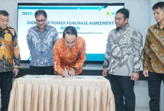 PLN dan PT Tanjungenim Lestari Pulp and Paper Sepakati Perjanjian Jual Beli Tenaga Listrik 10,38 MVA