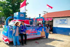  Tampil Perdana Perumda Tirta Seguring Betung Sabet Juara Ketiga Kategori Mobil Hias