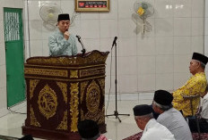 Pj Bupati Lahat Safari Subuh, Ajak Makmurkan Masjid