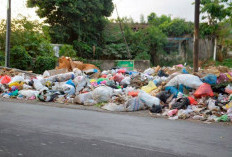 Sempat Hujan! Tumpukan Sampah Makin Menyengat