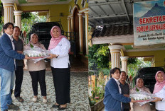 Hari Pers Nasional ke 80 Tahun 2026, Forum Jurnalis Lahat Dapat Nasi Tumpeng dari PTBA