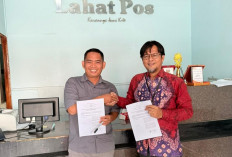 Tingkatkan Literasi Statistik kepada Masyarakat, BPS Kerja Sama Lahat Pos