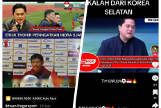 Erick Thohir Soroti Skor Akhir Laga U-19 Timnas Vs Korea Selatan 