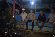 Babinsa dan Polsek Monitoring Satkamling Pendopo