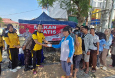 Polres Empat Lawang Gelar Makan Siang Gratis, Siapkan 180 Kotak Nasi