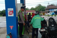 Personel Polsek Merapi Barat Pantau Situasi Kamtibmas