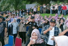 Waw ! 1.567 Peserta Minum Kopi Secara Serentak di Empat Lawang