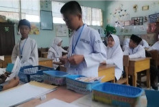 Ujian Pratek IPA di SDN 12 Lahat