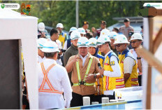 Gubernur Herman Deru Tinjau Progres Pembangunan Flyover JPL 123 Muara Enim