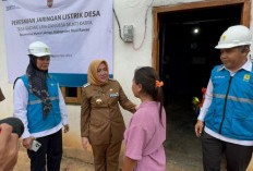 PLN Bersama Pemkab Musi Rawas Resmikan Jaringan Listrik di Desa Sindang Laya dan Desa Mukti Karya