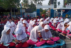 Mengaji Kegiatan Rutin SDN 10 Lahat 