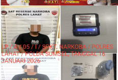 Polres Lahat Ungkap Kasus Peredaran Sabu