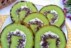 Bolu Gulung Pandan Miliki Rasa Yang Lembut dan Aroma Pandan Yang Khas, Ini Dia Resep dan Cara Membuatnya