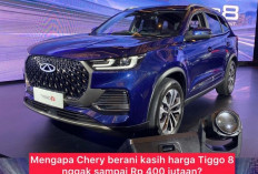 Chery Motor Indonesia Rilis Harga Resmi Tiggo 8, Ini Loh Harganya