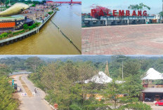 Benteng Kuto Besak Palembang Layak Ditiru? Konsep Pembangunan RTH Tepian Lematang Lahat    