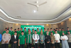 Pelantikan Pimpinan Wilayah GP Ansor Sumsel dan Pimpinan Cabang GP Ansor Lahat Berlangsung Khidmat