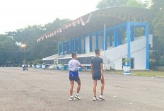 Jarang Sepi! Lapangan eks MTQ Lahat Ramai Aktivitas Jogging Setiap Hari