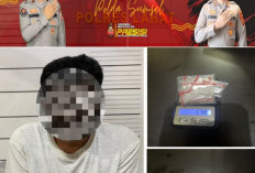 6 Paket Sabu dan Satu Tersangka Diamankan Satres Narkoba Polres Lahat