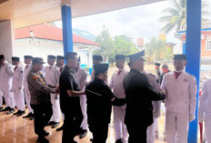 Momen Sakral Pengukuhan Paskibra Merapi Area Menyambut HUT RI ke-80