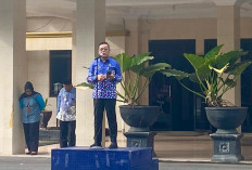Sekda Lahat Pimpin Apel Pagi, Tegaskan Pentingnya Lingkungan Kerja Bersih dan Nyaman