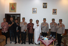 Komunikasi Tokoh Agama, Kapolres Lahat Kunjungi Gereja Santa Maria, Hari Wafat Isa Al-Masih dan Hari Paskah