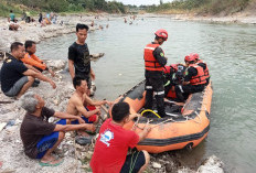 Bocah Usia 10 Tahun Terseret Arus Sungai Lematang 