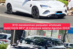 BYD Tunjukan Taringnya di Pasar Otomotif Indonesia, Khususnya Mobil Listrik BEV