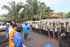 Polres Lahat Kawal Aksi Damai Karyawan PT Dana Artha Mining Tuntut Pembayaran Invoice oleh PT Anugerah Covindo
