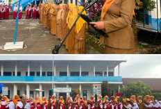 Suasana Hangat Halal Bihalal Warnai Hari Pertama Sekolah SDN 10 Lahat