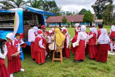 Tingkatkan Minat Baca, MPK Perpus Sambangi Sekolah