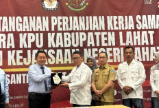 KPU - Kejari Lahat Teken MoU Hadapi Pilkada Serentak