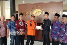 Sekda Empat Lawang Salurkan Bantuan Rp26,3 Juta untuk Korban Kebakaran di Desa Talang Benteng