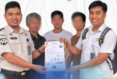 Bapas Lahat Terima Tiga Klien Pembebasan Bersyarat dari Lapas Lahat