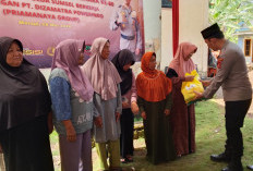 Dukung Ketersediaan Air Bersih, Polres Lahat Bantu Sumur Bor di Masjid Al Ikhlas Karang Endah