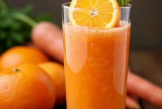 Olahan Tanaman Obat Jus Jeruk-Wortel, Ternyata Kaya Vitamin dan Antioksidan, Ampuh Turunkan Berat Badan